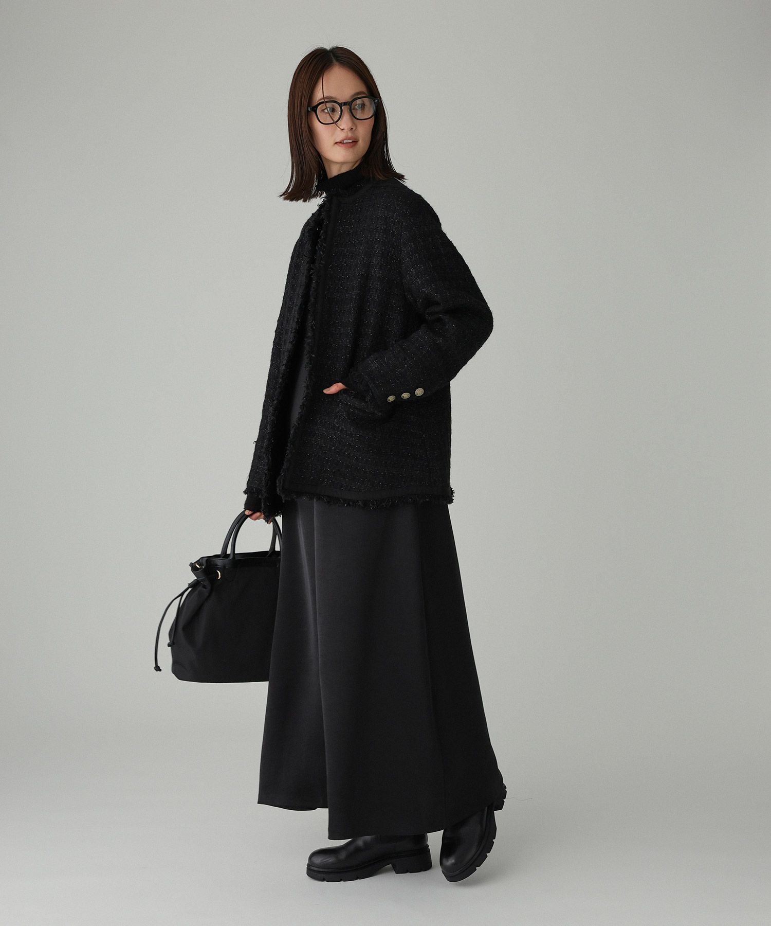 BABYLONE｜【柳橋唯さんコラボアイテム】ツイードジャケット | Rakuten