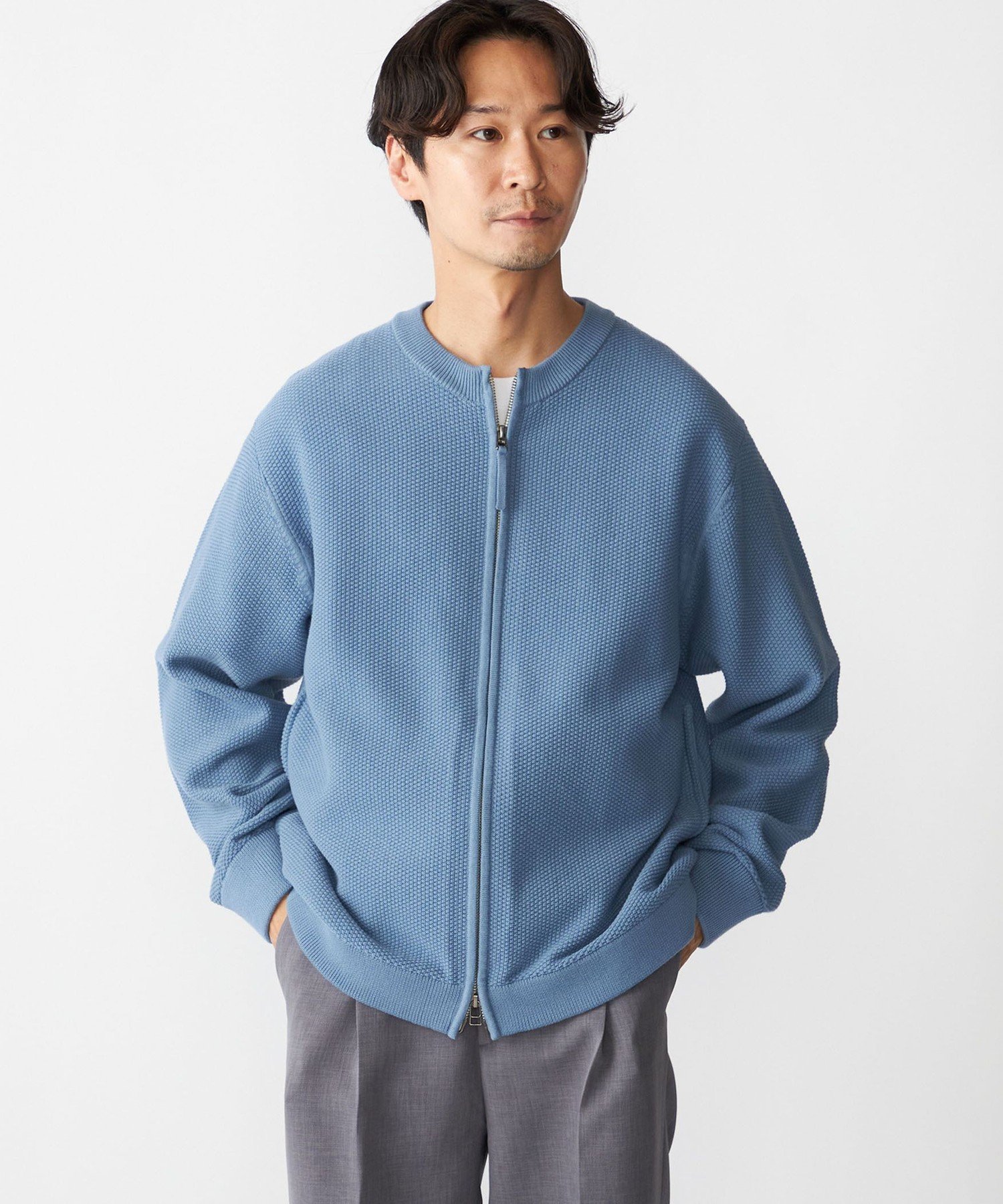 タグ付未使用⁂ピッコーネ⁂長そでカーディガン　シルク混　アルチビオ　ラクダ 新色追加】シャイニーシアー ニット カーディガン