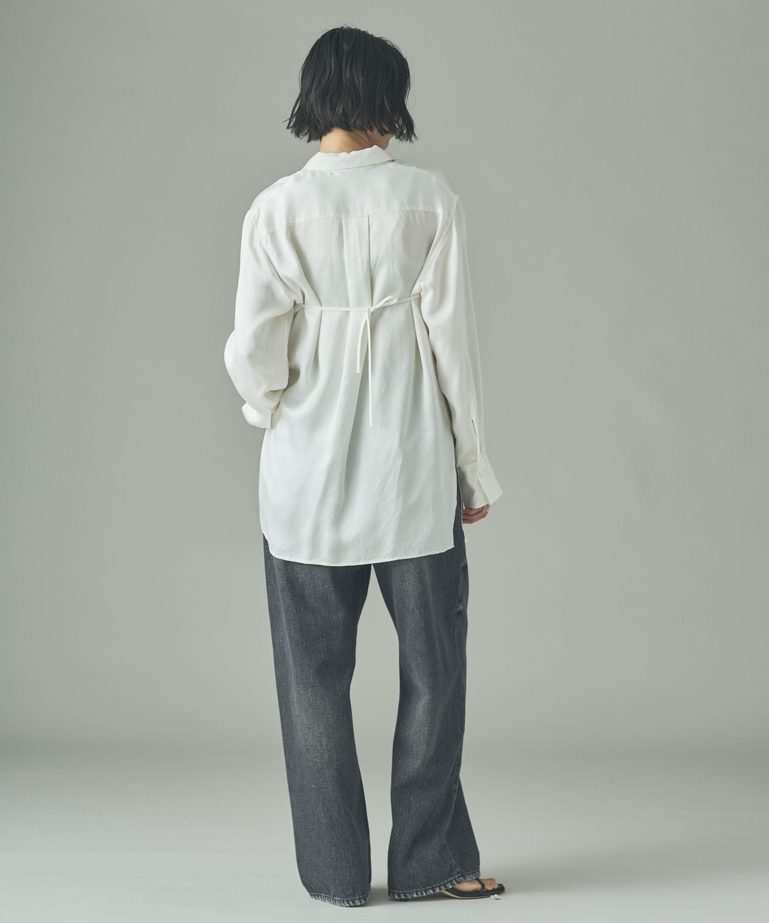 Curensology｜キュプラサテンシャツ | Rakuten Fashion(楽天