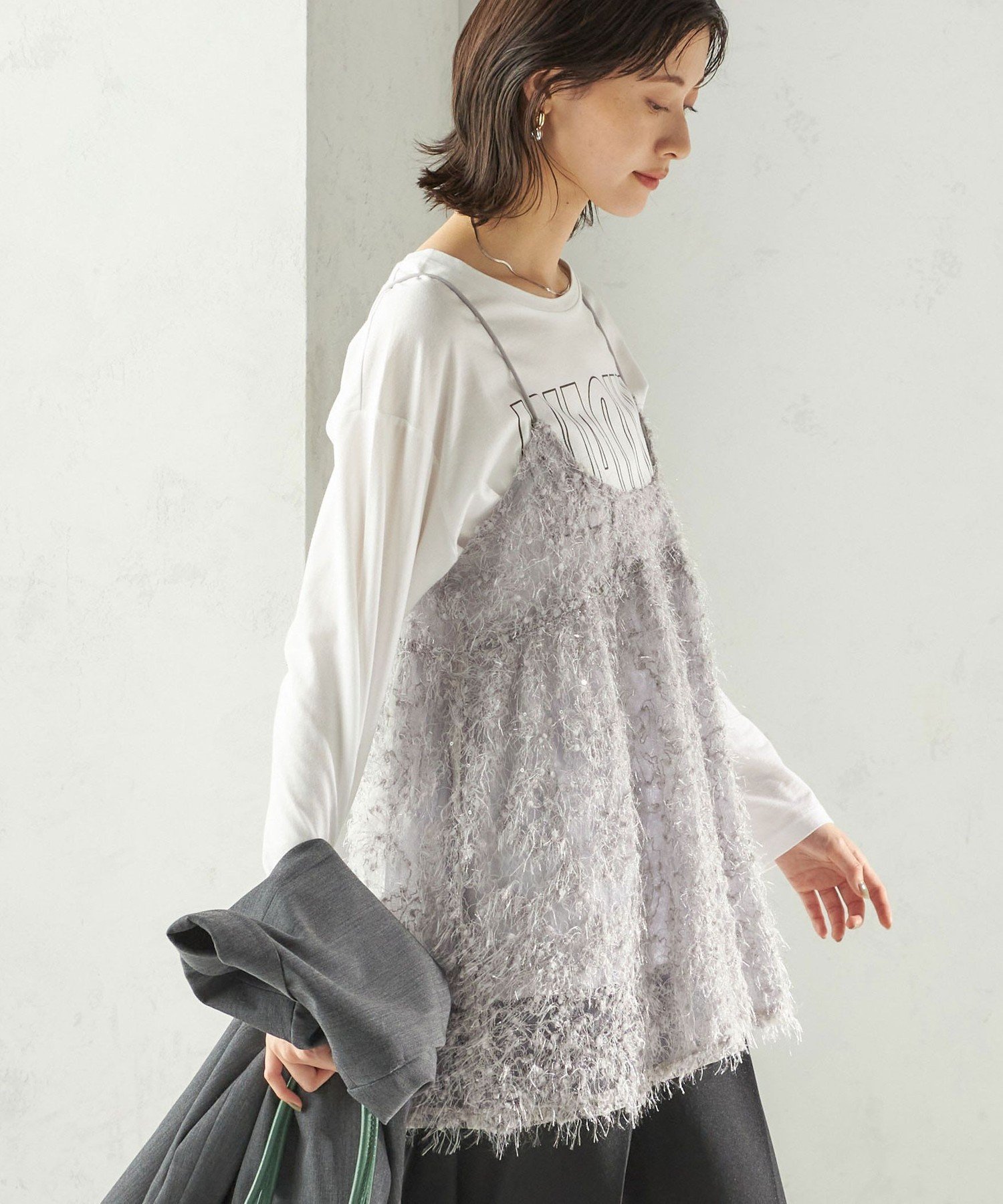 draw drawers 2way Tops lace レース キャミソール Lace Ladies（レースレディース） 選べる2タイプ 前後2way Vネック