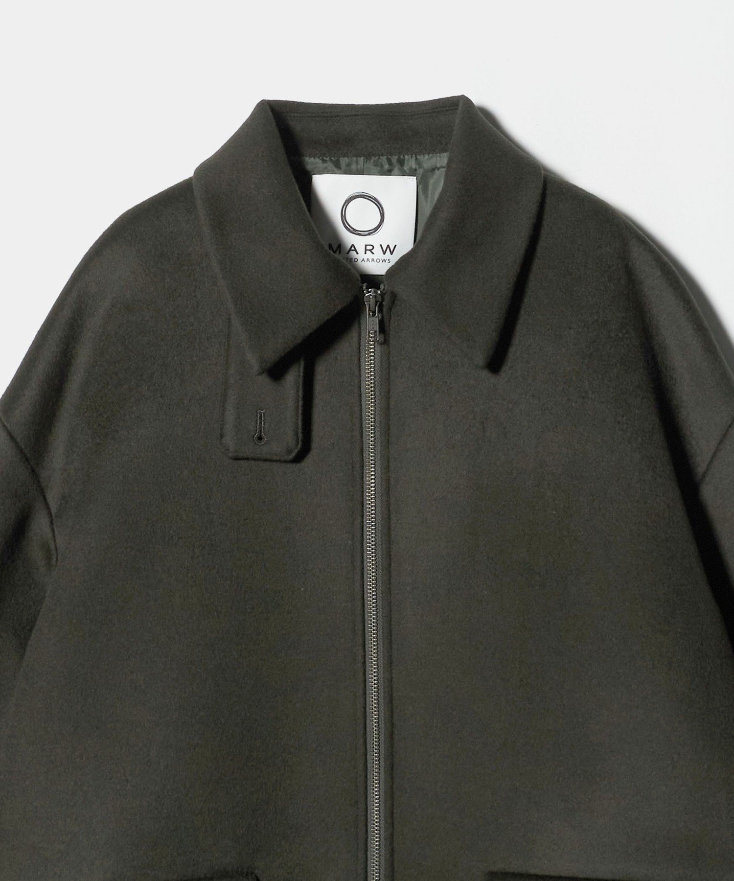marw コクーンジップコート　2025aw セール】＜MARW UNITED ARROWS＞コクーン ジップ コート（その他