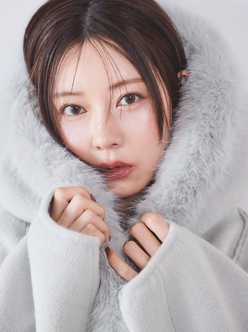 SNIDEL｜ファーフードニットコート | Rakuten Fashion(楽天