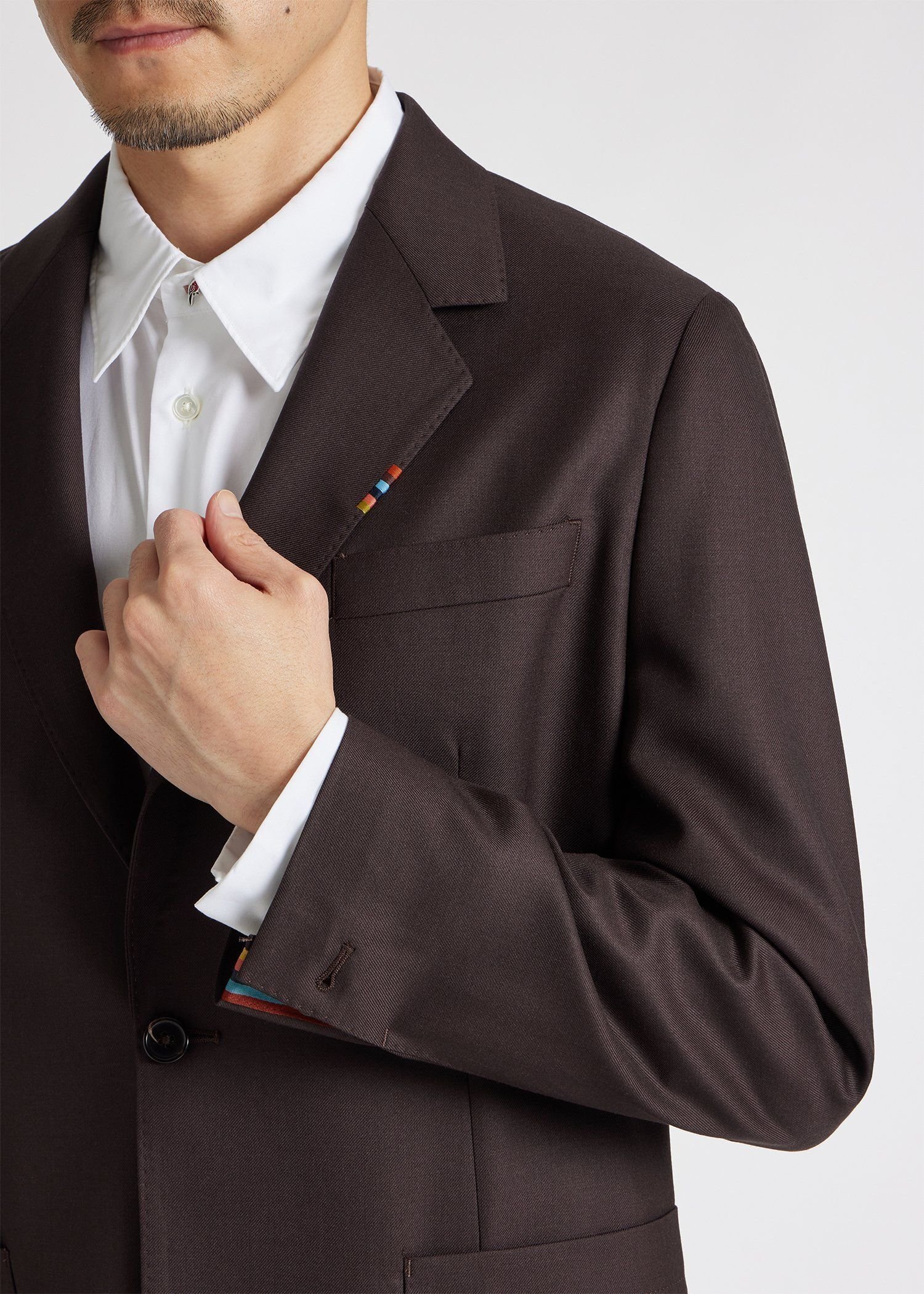 Paul Smith｜ソリッド ウールストレッチ ジャケット 'A Suit To Travel