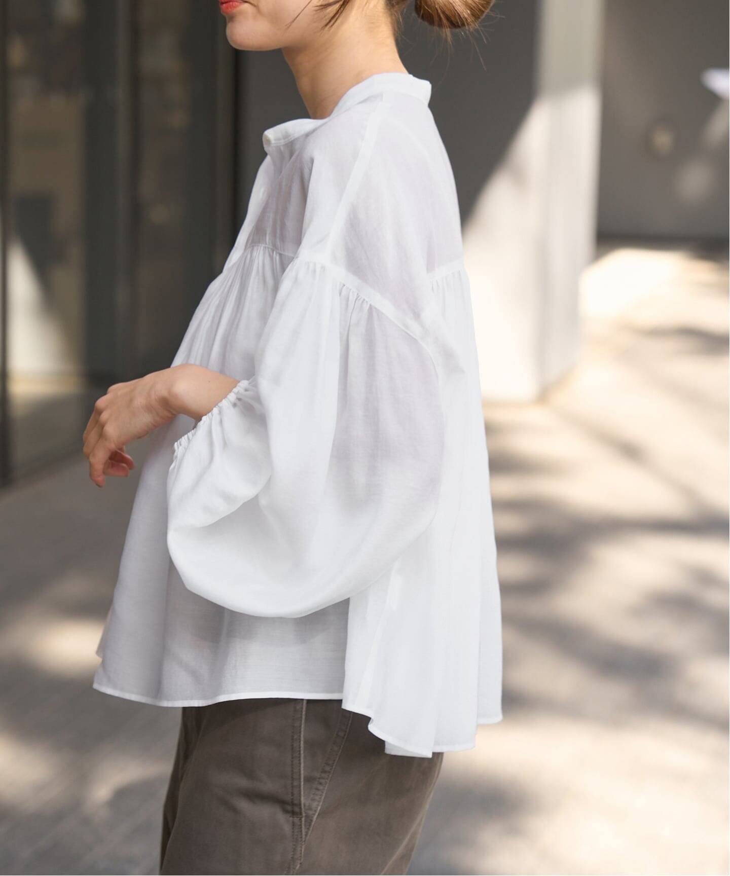 FRAMeWORK｜≪予約≫ギャザーブラウス | Rakuten Fashion(楽天