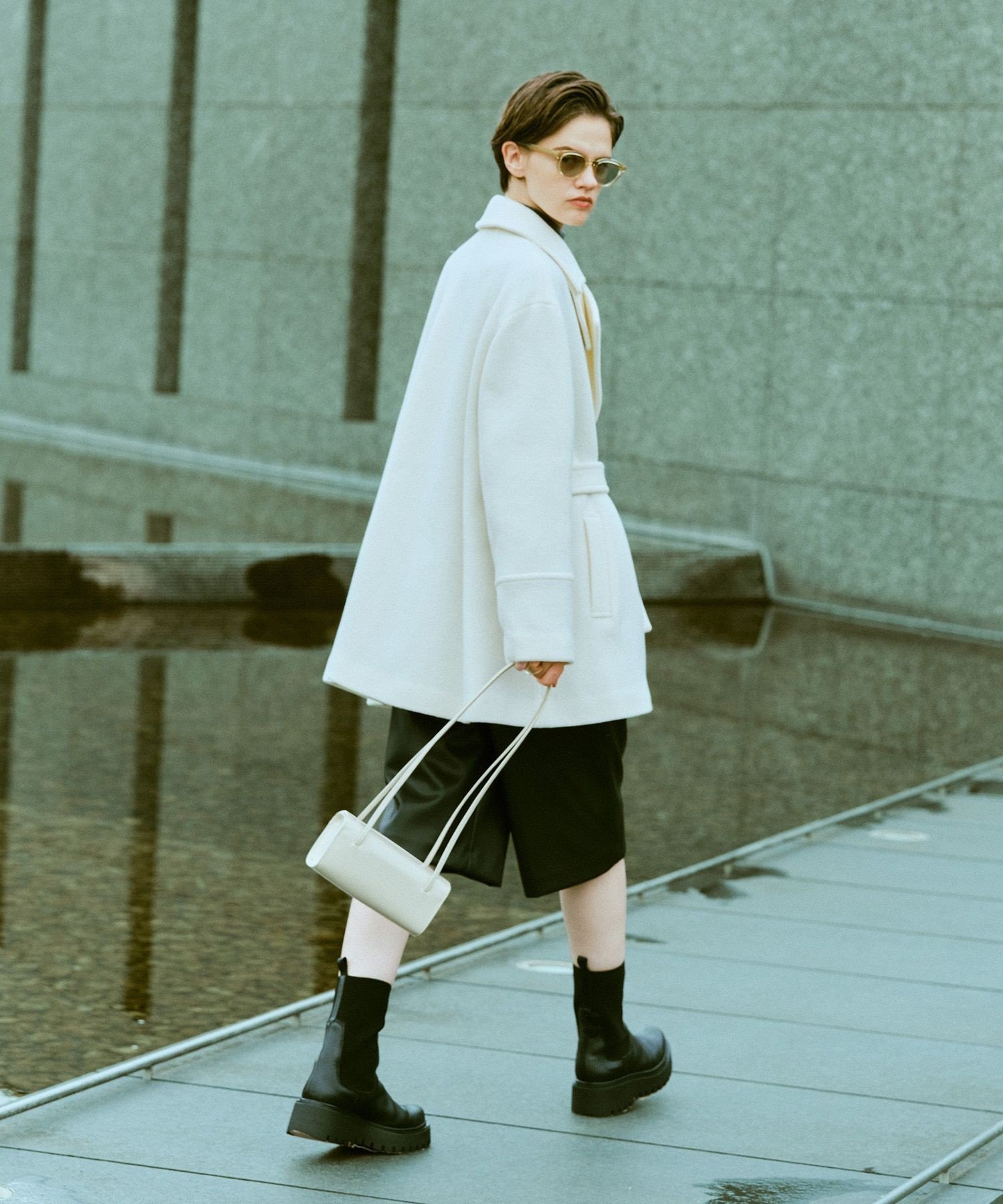 allureville｜パイルメルトンデザインPコート | Rakuten Fashion(楽天