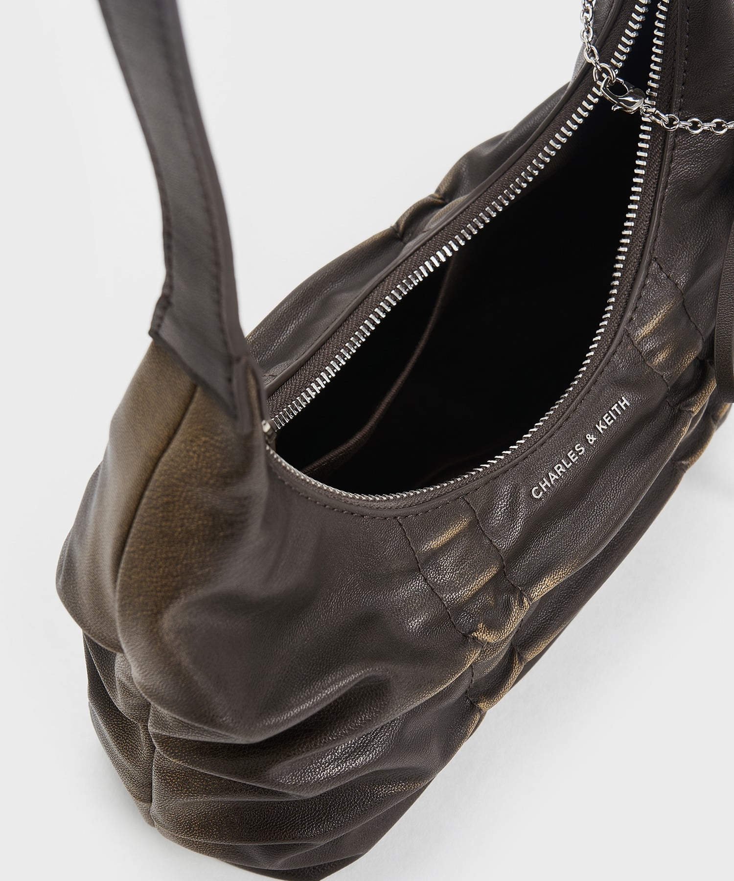 CHARLES & KEITH｜Kadee ケーディー ルーシュドホーボーバッグ