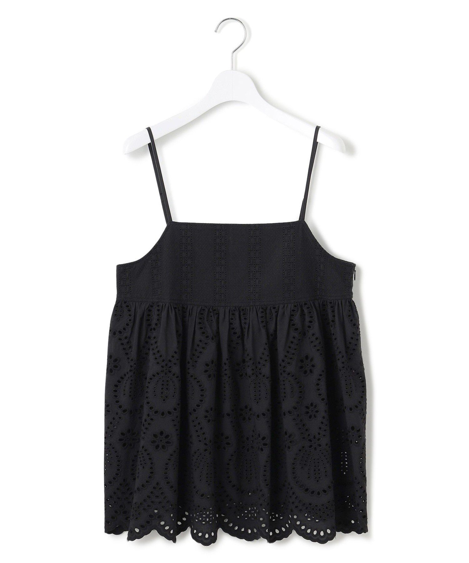 23区｜【洗える】コットンエンブロイダリー キャミソール | Rakuten