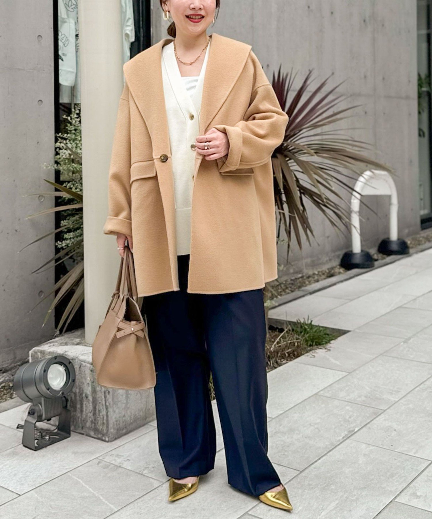 NOLLEY'S｜SUPER140リバーショールコート | Rakuten Fashion(楽天