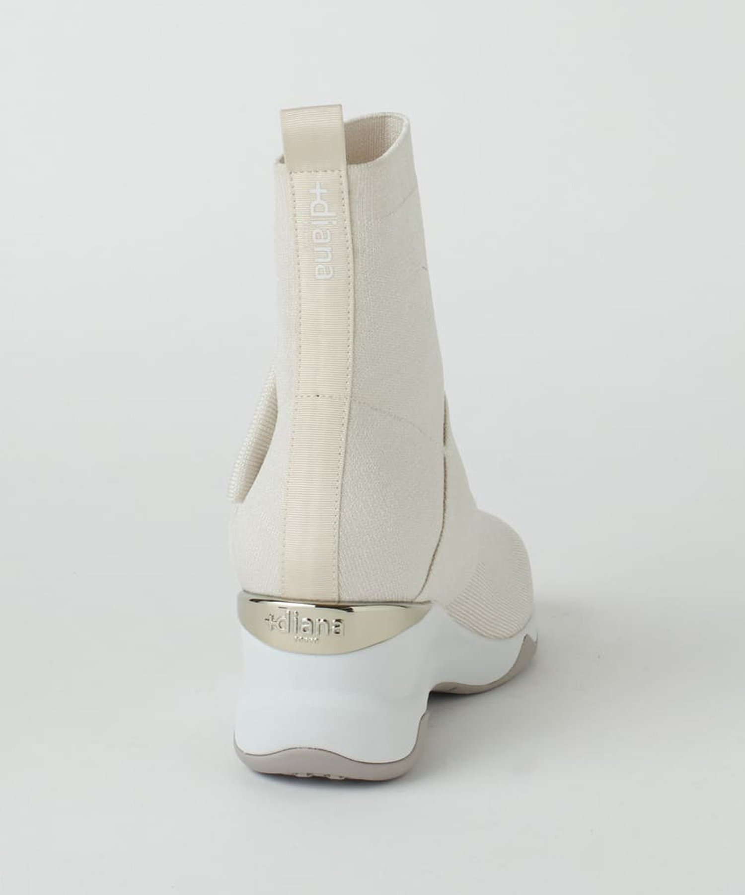 dianaニットショートブーツ☆極美品☆撥水加工 diana（プラスダイアナ