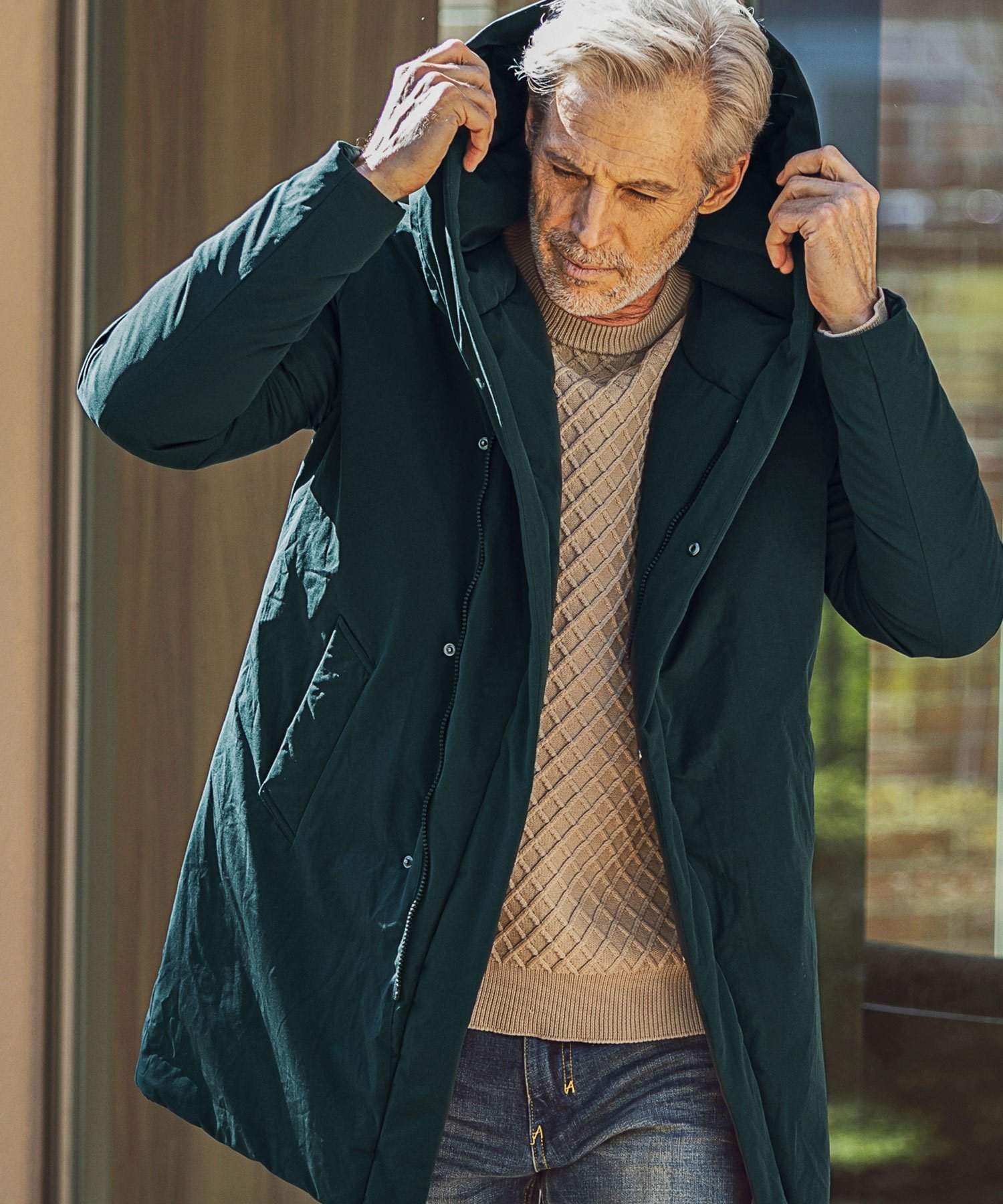 SHIFFON｜【直営店・WEB限定】 AKM Contemporary ダウンラップコート