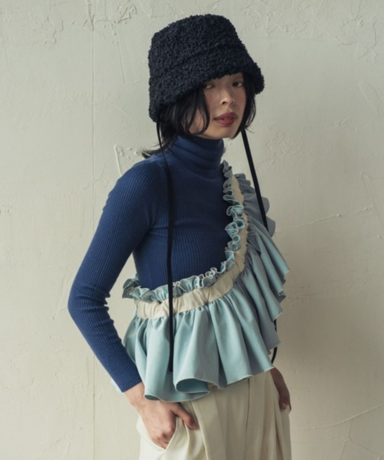 ORIENT MILLINERY｜DORA MELLOW【ドーラメロウ】フリルバッグ