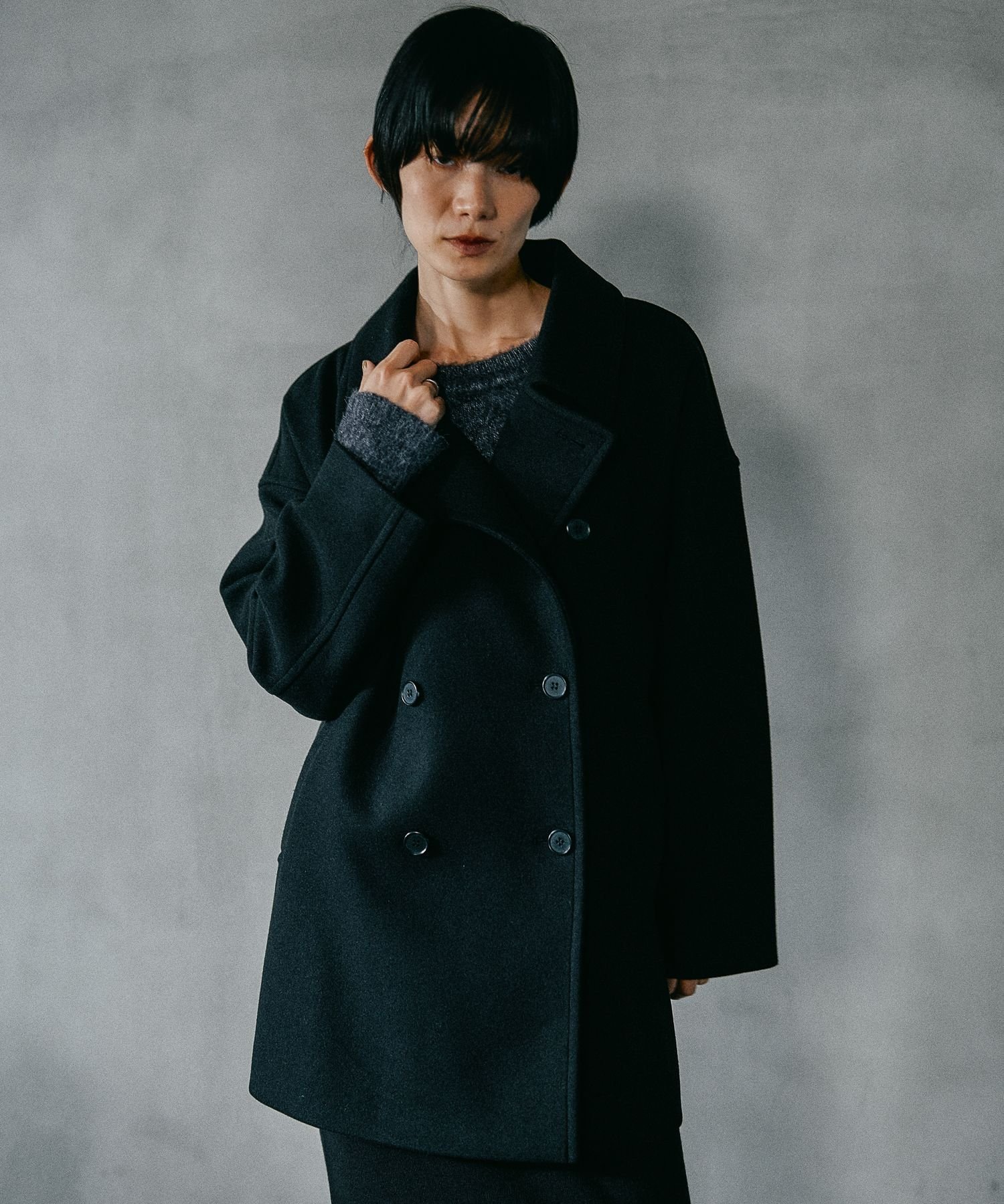 LEPSIM｜ウーリーダブルミドルコート | Rakuten Fashion(楽天