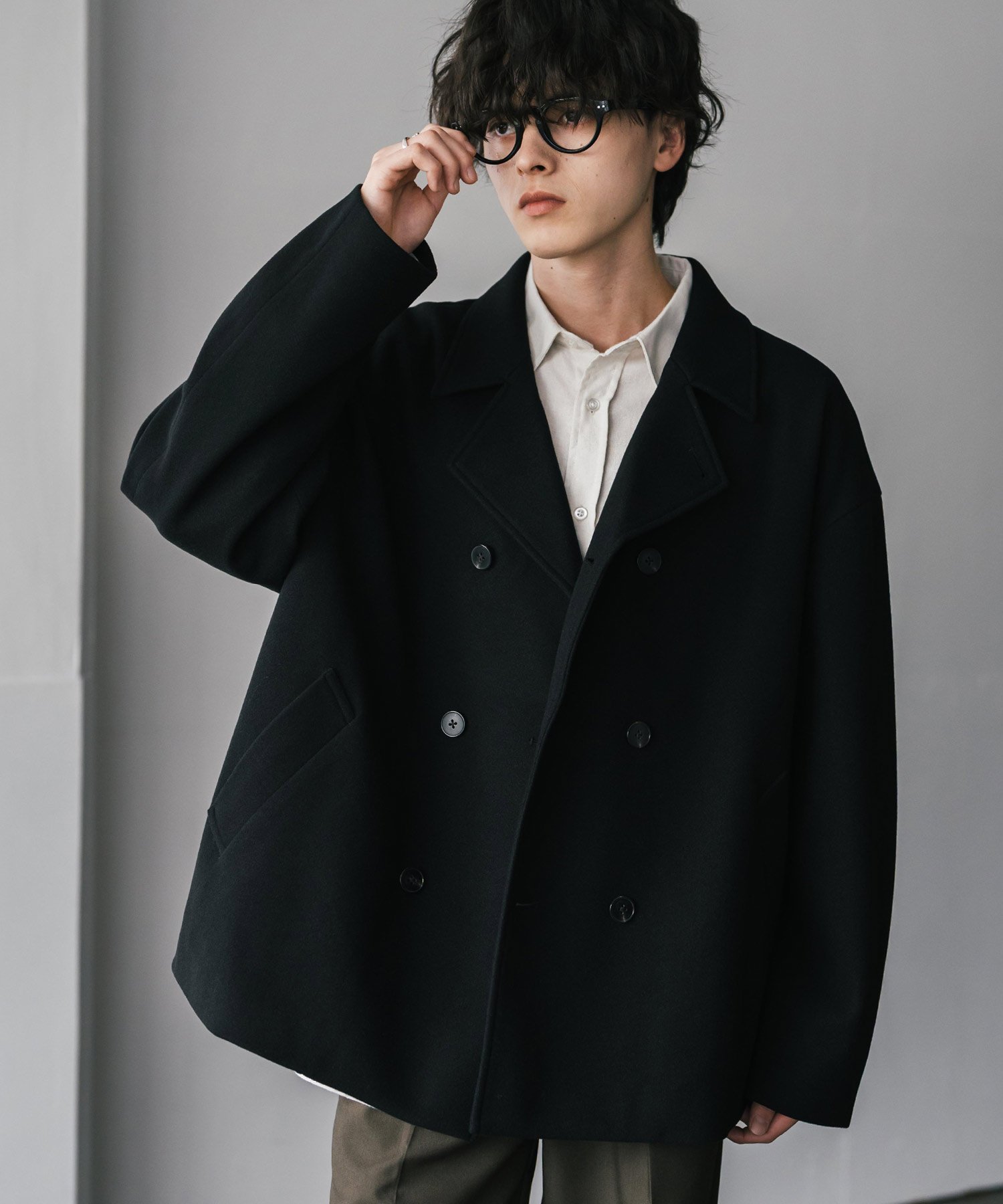 Rocky Monroe｜T/M オーバーサイズダブルブレストPコート | Rakuten