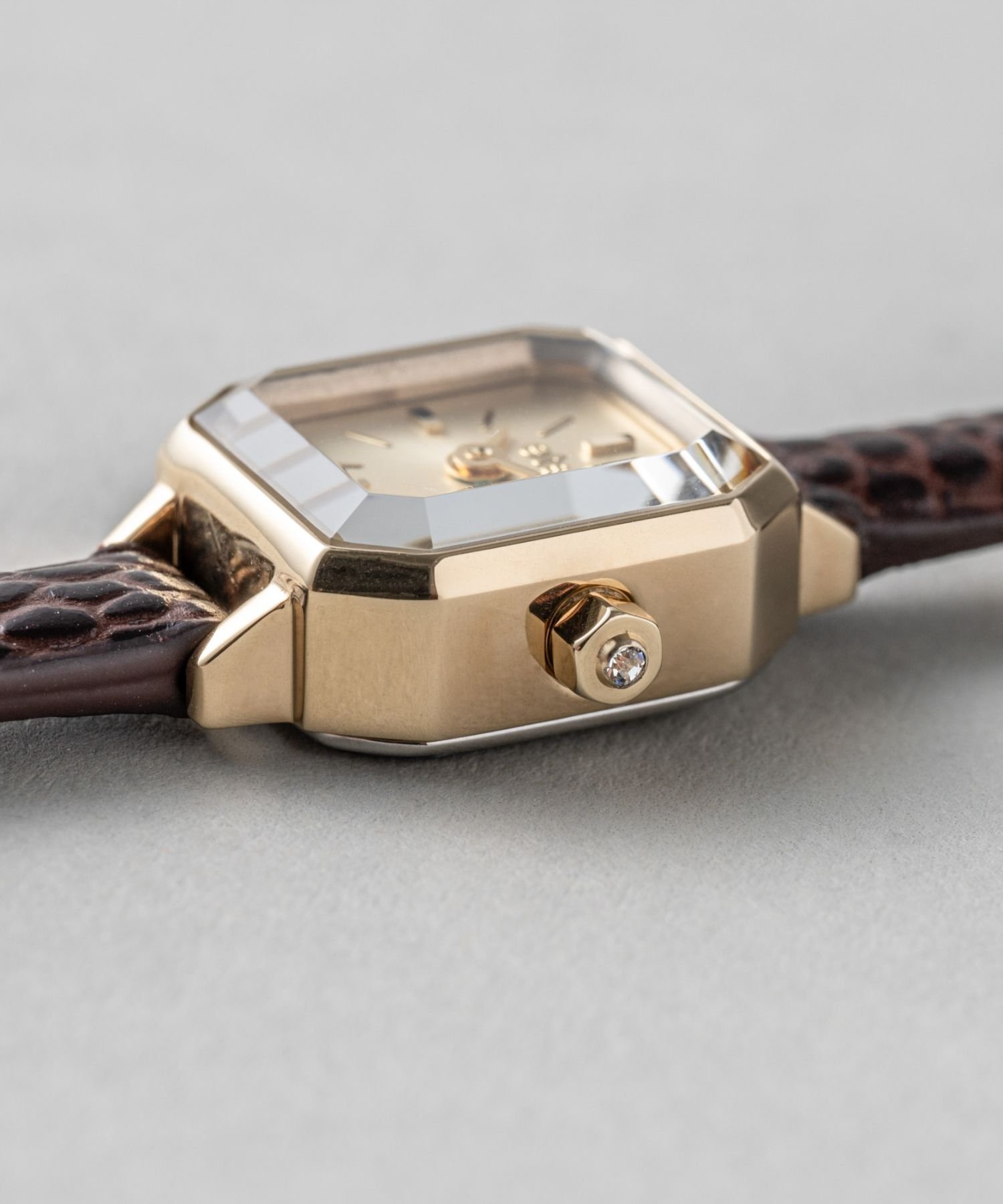 ete｜ウォッチ オクタゴンフェイス ダイヤモンド | Rakuten Fashion