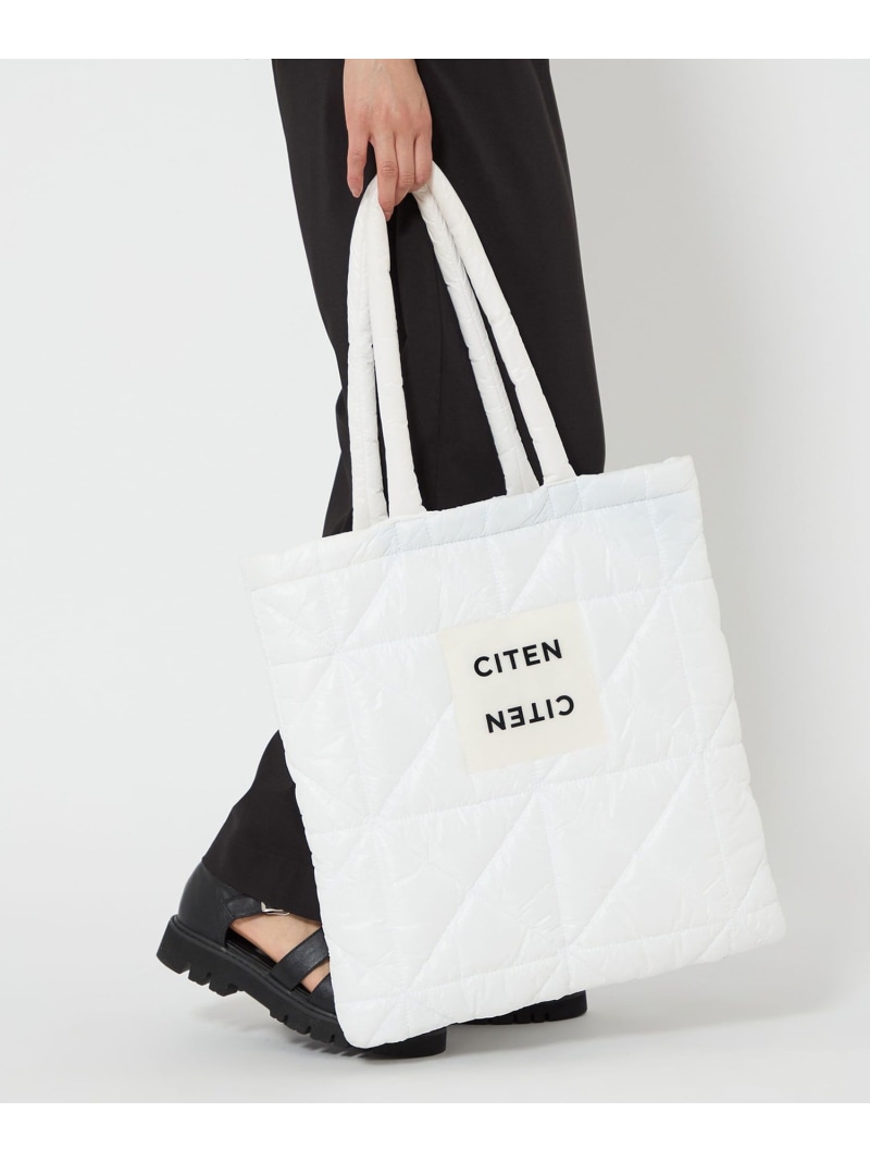 楽天市場】CITEN ＜CITEN＞CITEN パデッド トートバッグ シテン バッグ