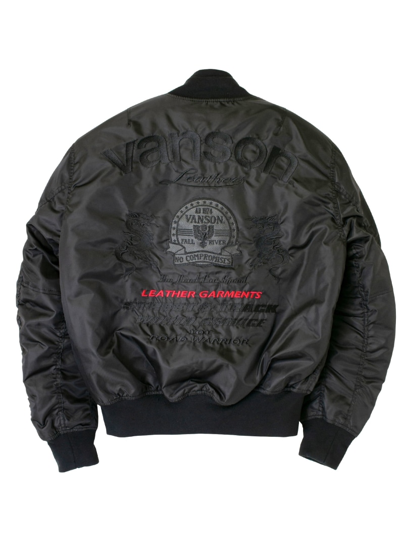 楽天市場】【SALE／20%OFF】Vanson Leathers MA-1 JACKET バンソン