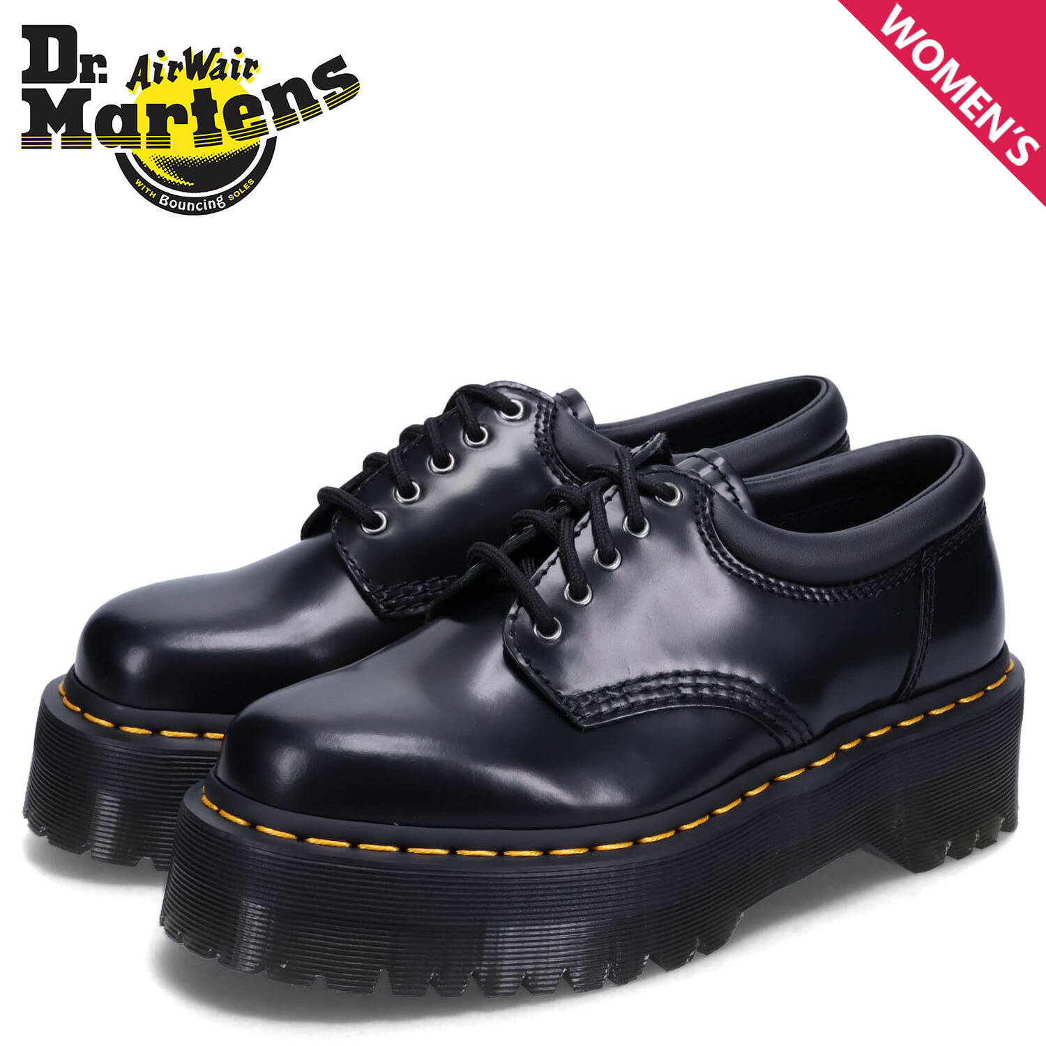 楽天市場】Dr.Martens ドクターマーチン 5ホール シューズ クアッド