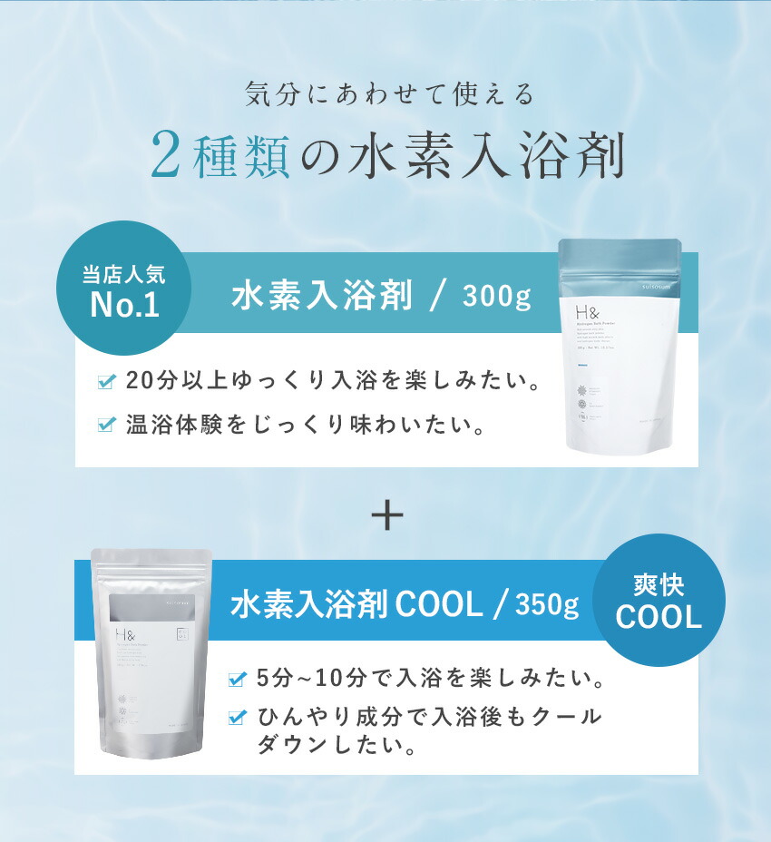 楽天市場】入浴剤 詰め合わせ セット 水素入浴剤 クール (350g) + 無