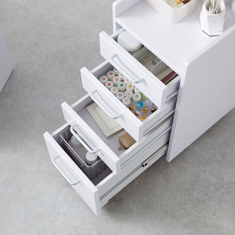 楽天市場】ネイル ワゴン チェスト サイドワゴン サイドチェスト