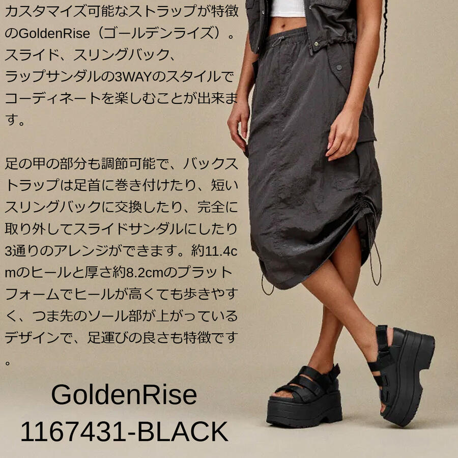 楽天市場】UGG サンダル アグ レディース GoldenRise ゴールデンライズ