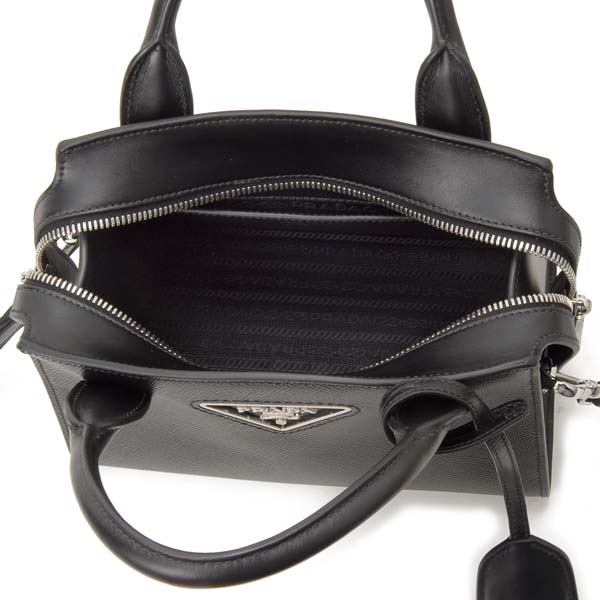 楽天市場】プラダ PRADA ハンドバッグ レディース ブラック 黒 1BA269