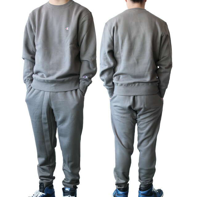 楽天市場】champion チャンピオン上下セット メンズ 裏起毛 クルー