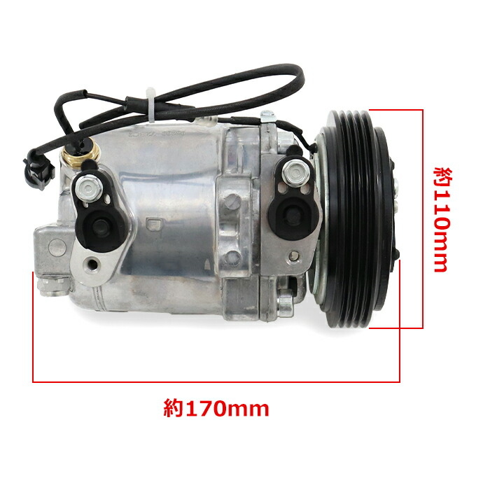 楽天市場】スズキ ジムニー ターボ JA12W エアコンコンプレッサー AC