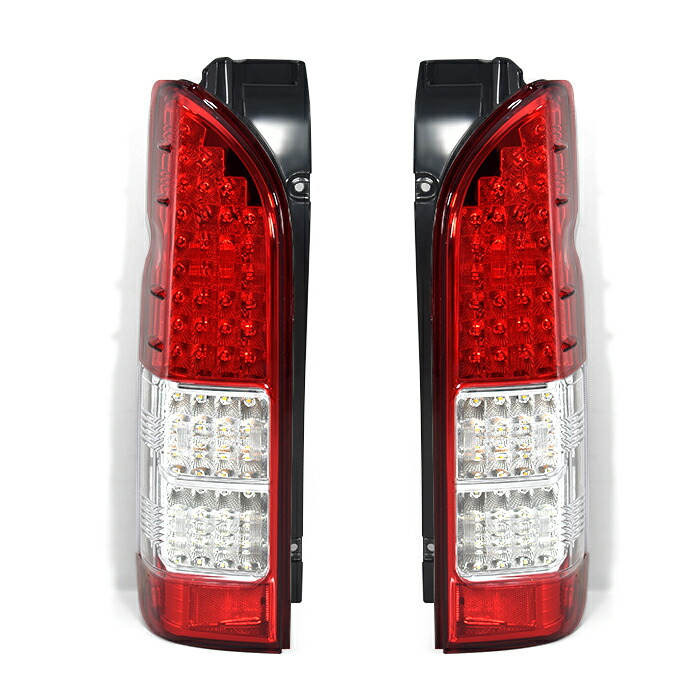 楽天市場】200系 ハイエース 4型以降 純正ルック LED テールランプ