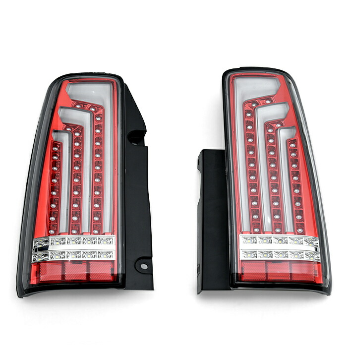 楽天市場】ジムニー JB23W JB43W 縦ファイバー LEDビーム テールランプ
