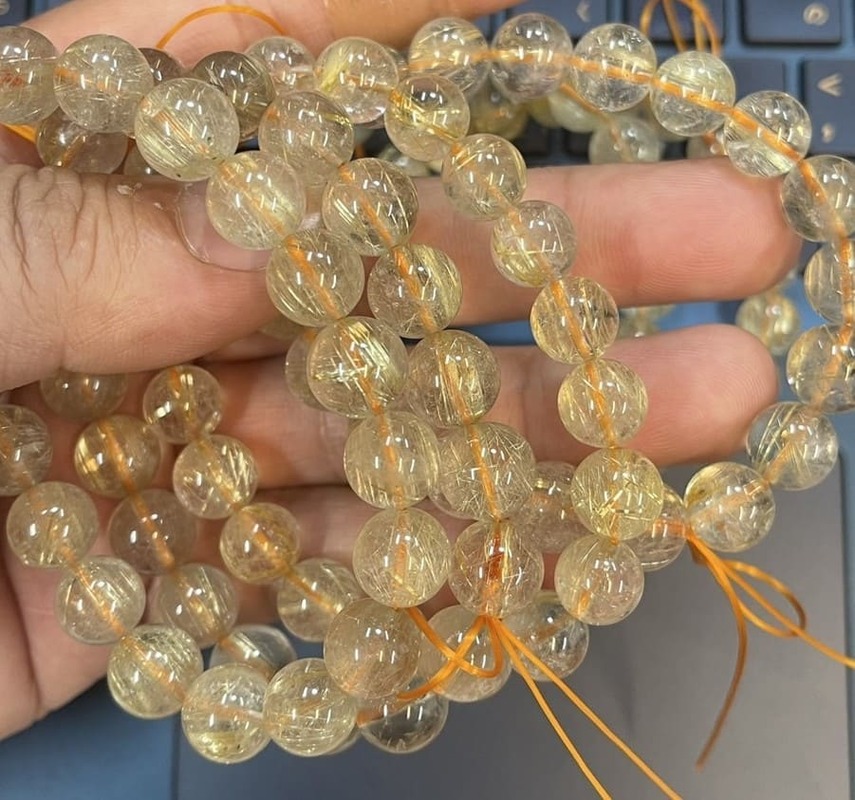 楽天市場】5Aランク 最強な金運石 ルチルクォーツ タイチンルチル