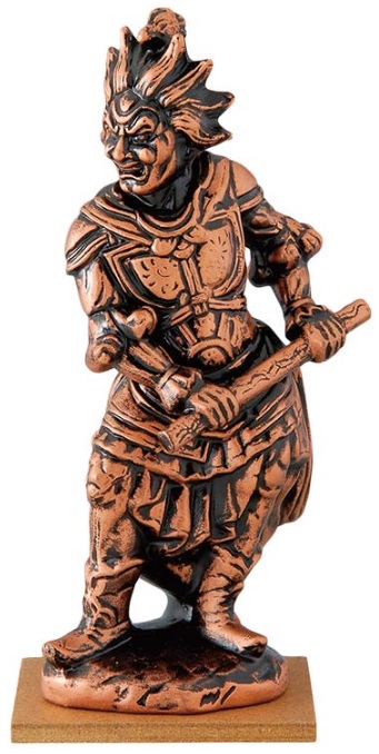 楽天市場】仏像シリーズ ブロンズカラー（青銅色）塗装 陶器製 仏像