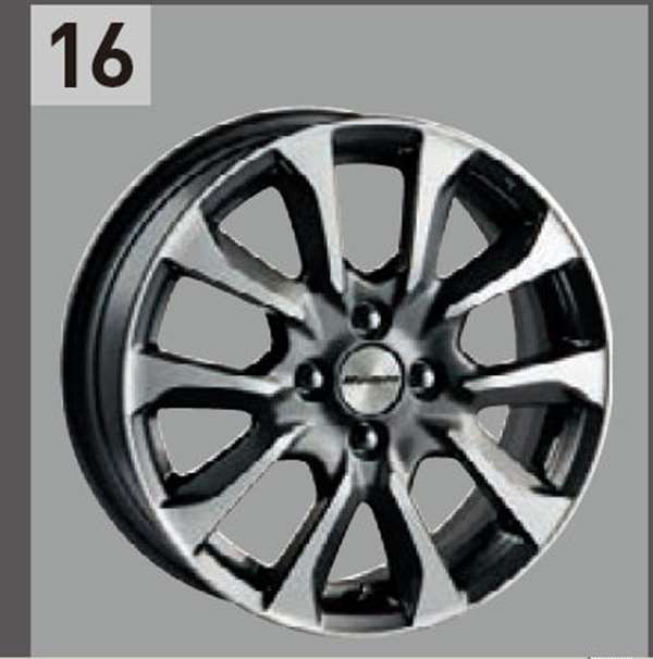 楽天市場】『フィット』 純正 GP5 GP6 16インチアルミホイール MS-026