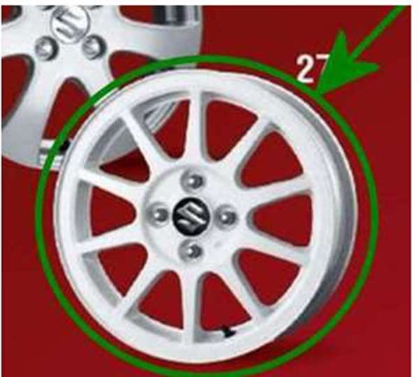 楽天市場】『アルトワークス』 純正 HA36S アルミホイール（15インチ