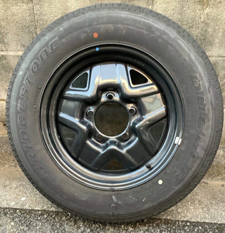 楽天市場】【アウトレット】純正スチールホイール＆タイヤスズキ