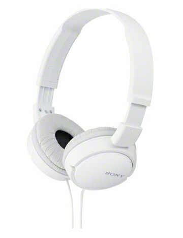 楽天市場】SONY 密閉ダイナミック型ヘッドホン MDR-ZX110 WCE(ホワイト