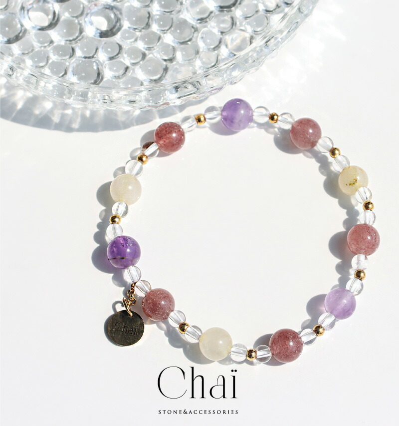 楽天市場】ブレスレット レディース 天然石 スーパーセブン 水晶