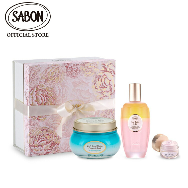 楽天市場】【SABON公式】サボン 3STEP フェイスケアキット プレゼント