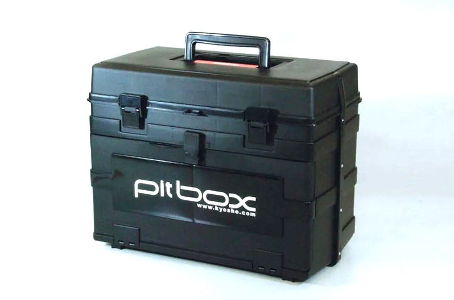 楽天市場】京商 工具箱・ピットボックスブラック・KYOSHO Tool Box