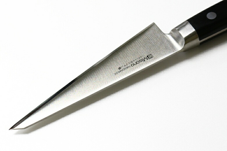 楽天市場】MISONO ミソノ#541 モリブデン鋼 骨スキ包丁（角） ツバ付き