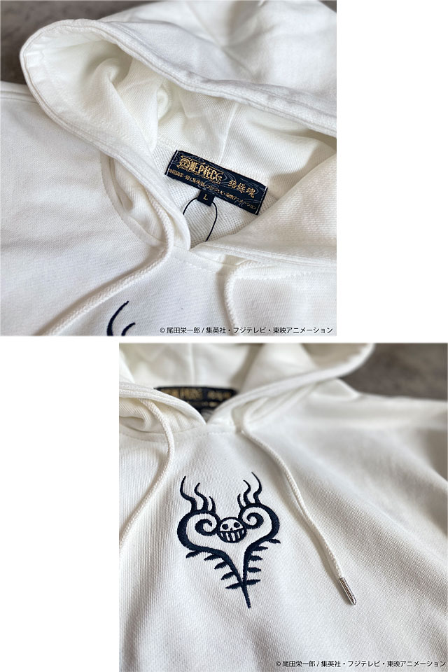 楽天市場】絡繰魂×ONE PIECE 愛と自由スウェットパーカー「コラソン