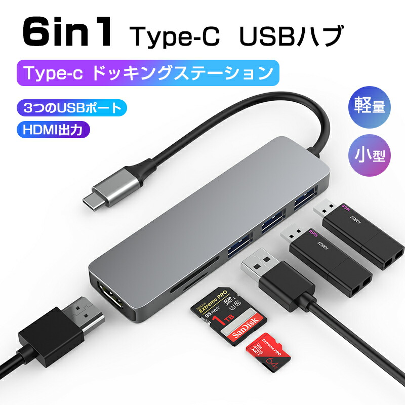 楽天市場】Anker USB-C ハブ (6-in-1, For Game Console) 高速データ