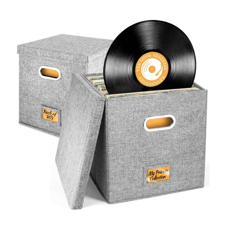 楽天市場】レコードボックス レコードケース 12インチ ビニール