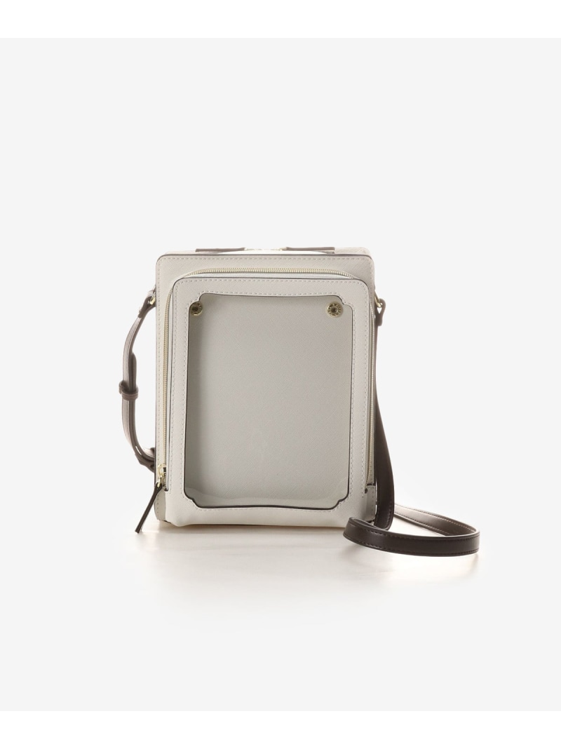 楽天市場】《推し事バッグ》クリアポケット付き縦型ショルダーバッグ