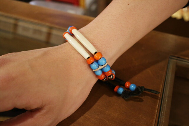 楽天市場】【サムライクラフト】 二連ブレスレット 2連ビーズ