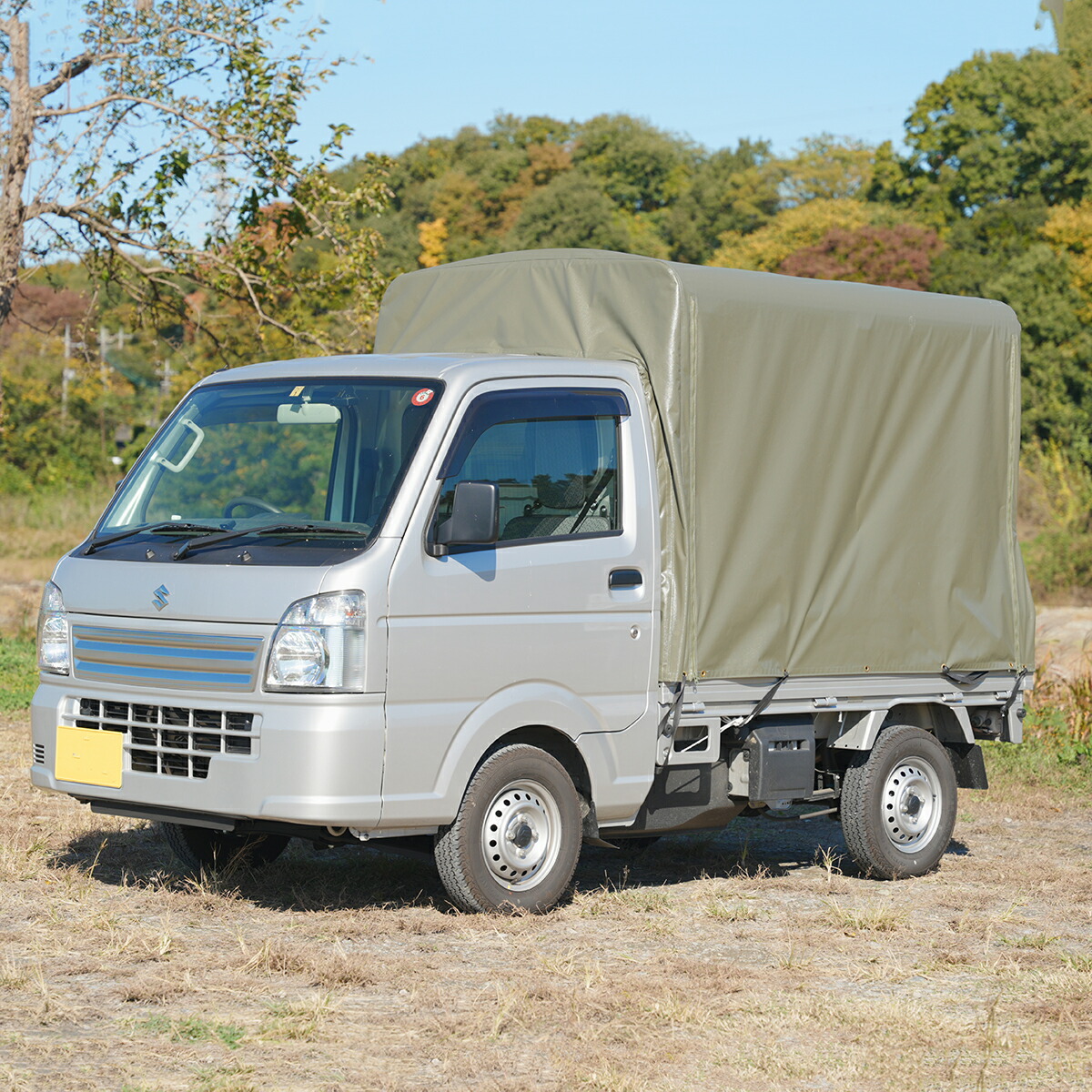 楽天市場】「RV-1」 軽トラック荷台用フレーム＆三開放幌セット 軽