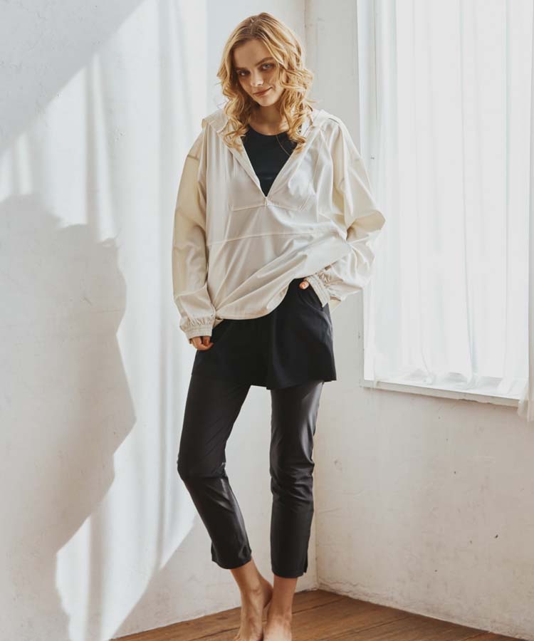 楽天市場】【WEB限定】商品 ポケット付きハーフジップラッシュパーカー