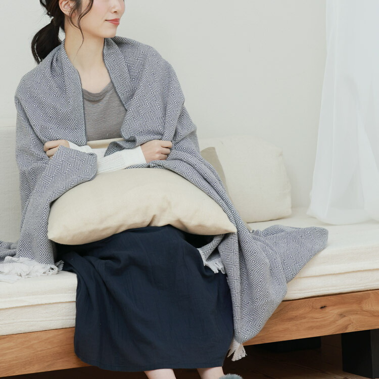 楽天市場】ブランケット カシミヤ100% 230×136cm 大判 薄手 スロー