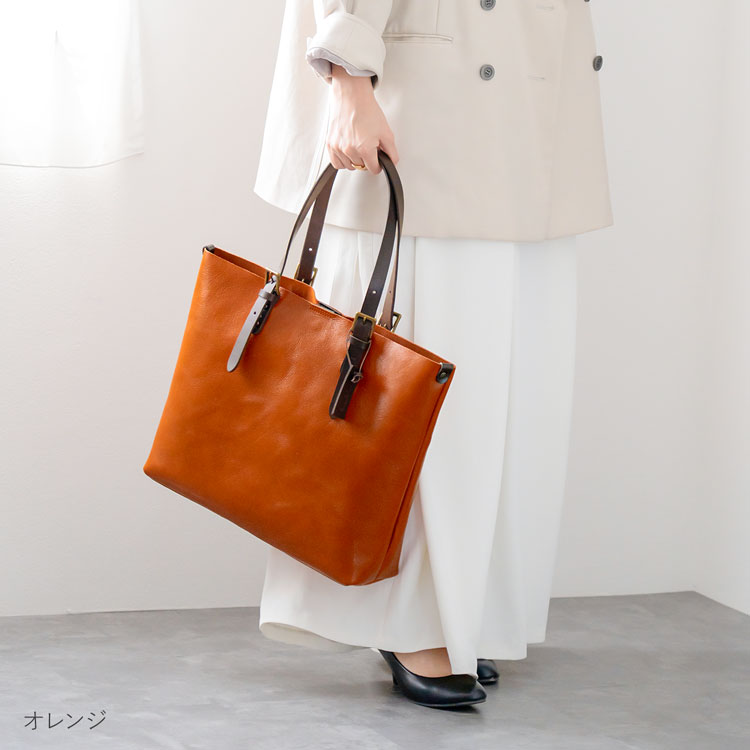 楽天市場】トートバッグ メンズ 大きめ a4 本革 日本製 牛革 HALEINE