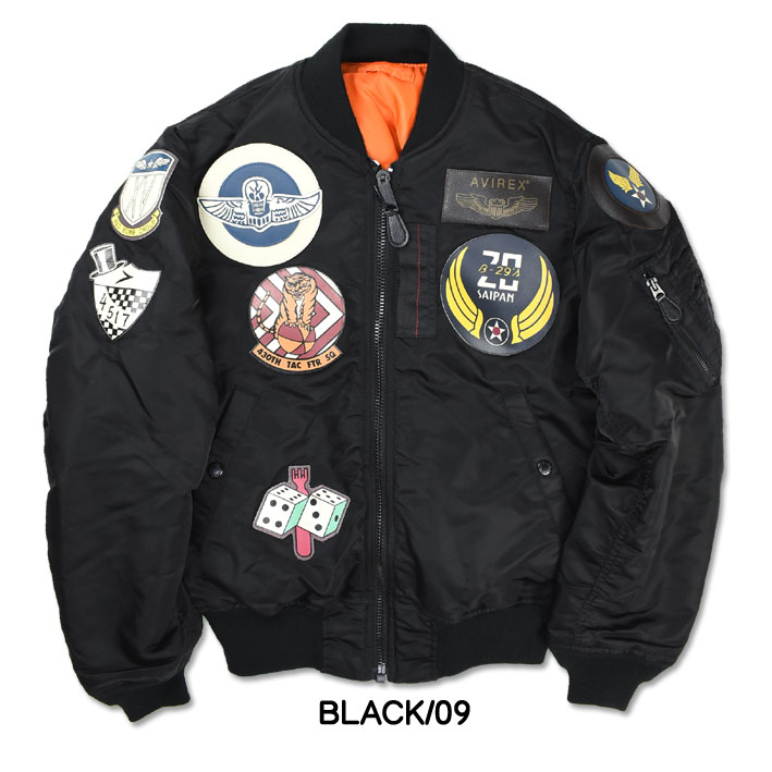 楽天市場】AVIREX アビレックス MA-1 TOP GUN MA1 トップガン フライト