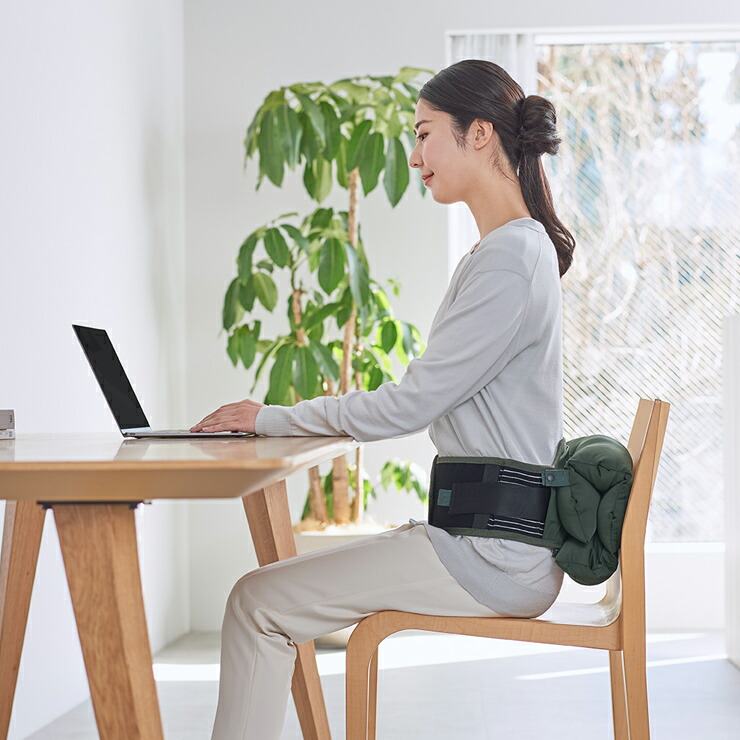 楽天市場】クッションコルセット Lサイズ ディープグリーン AHC010L-G